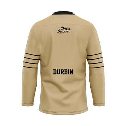 Wake Forest - NCAA Football : Dylan Durbin - Hockey Jersey-1