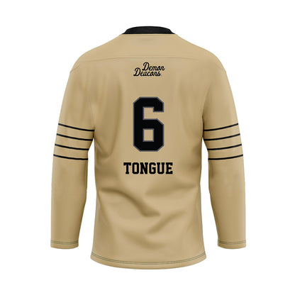 Wake Forest - NCAA Football : Rushaun Tongue - Hockey Jersey-1
