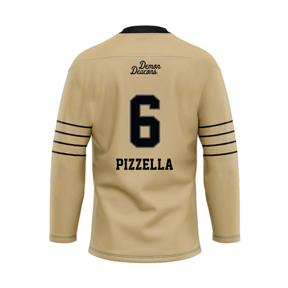 Wake Forest - NCAA Football : Steele Pizzella - Hockey Jersey-1