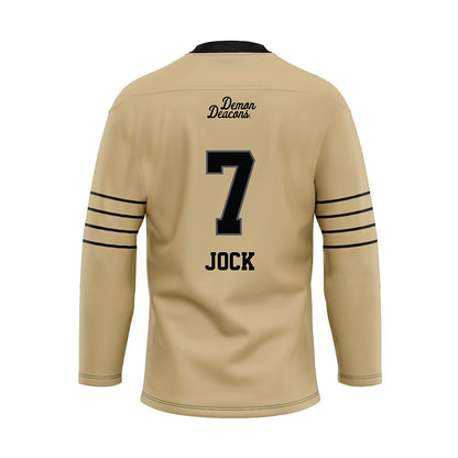 Wake Forest - NCAA Football : Buom Jock - Hockey Jersey-1