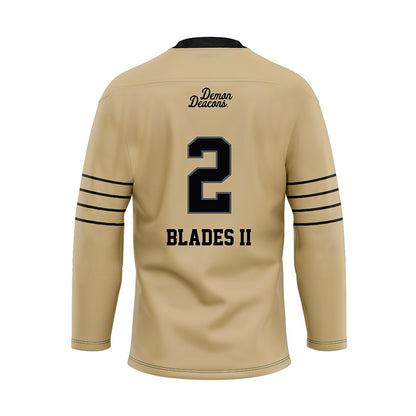 Wake Forest - NCAA Football : Brian Blades II - Hockey Jersey-1