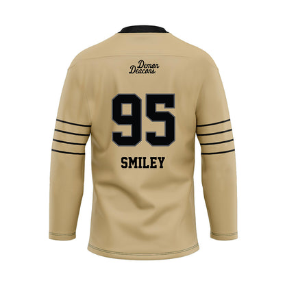 Wake Forest - NCAA Football : Brandon Smiley - Hockey Jersey-1