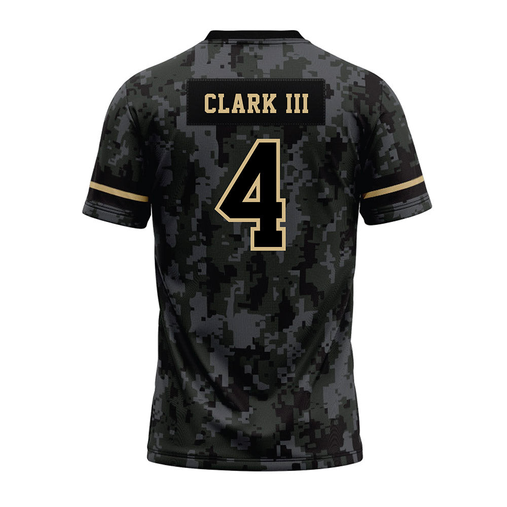 Wake Forest - NCAA Football : Ty Clark III - Camo Premium Football Jersey-1
