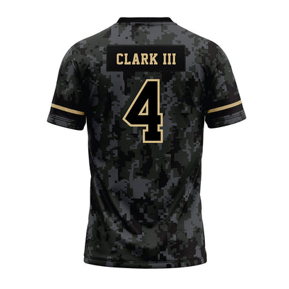 Wake Forest - NCAA Football : Ty Clark III - Camo Premium Football Jersey-1