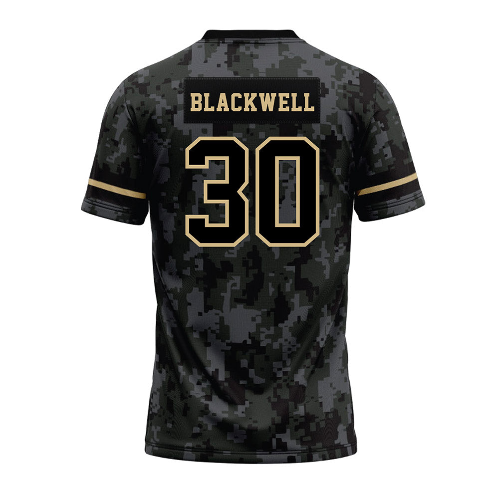 Wake Forest - NCAA Football : Jerron Blackwell - Camo Premium Football Jersey-1