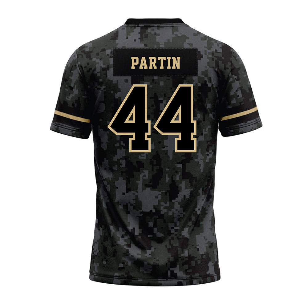 Wake Forest - NCAA Football : Monroe Partin - Camo Premium Football Jersey-1