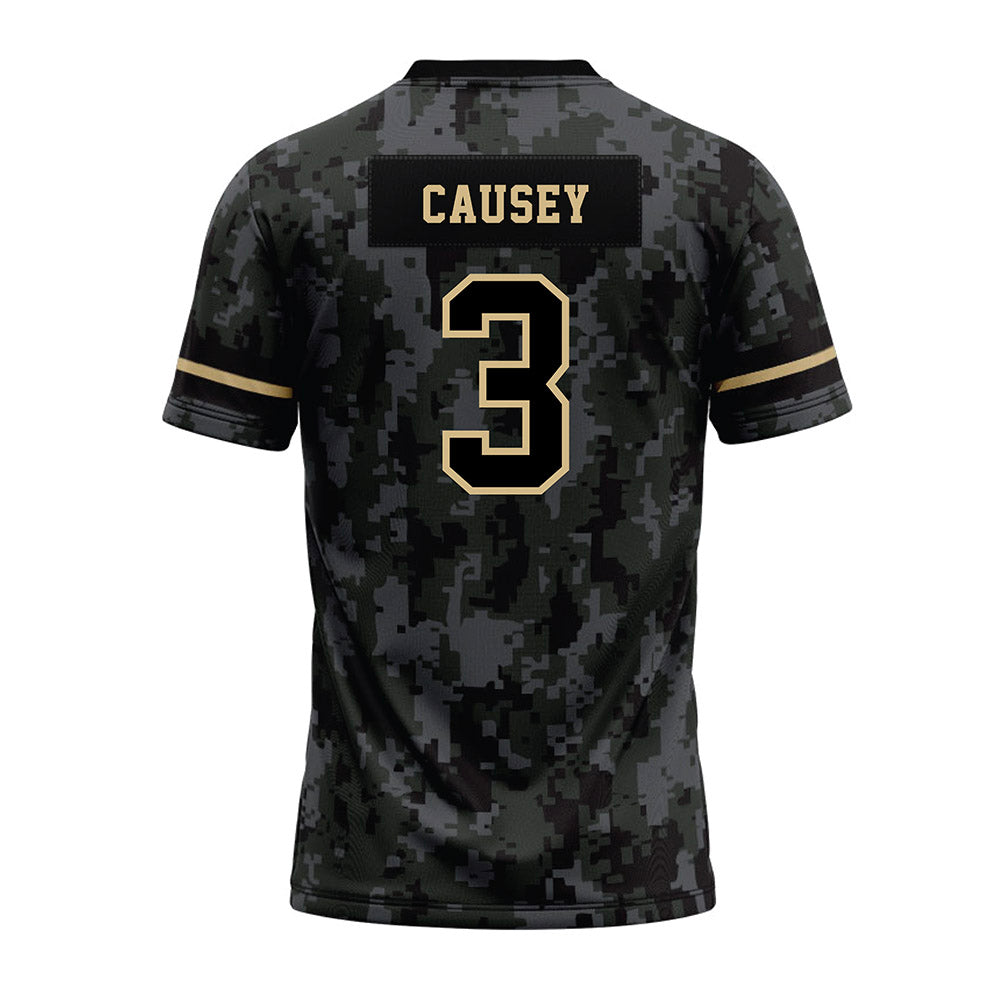 Wake Forest - NCAA Football : Bernard Causey - Camo Premium Football Jersey-1