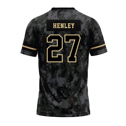 Wake Forest - NCAA Football : Ryan Henley - Camo Premium Football Jersey-1