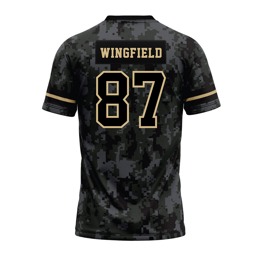 Wake Forest - NCAA Football : Charlie Wingfield - Camo Premium Football Jersey-1