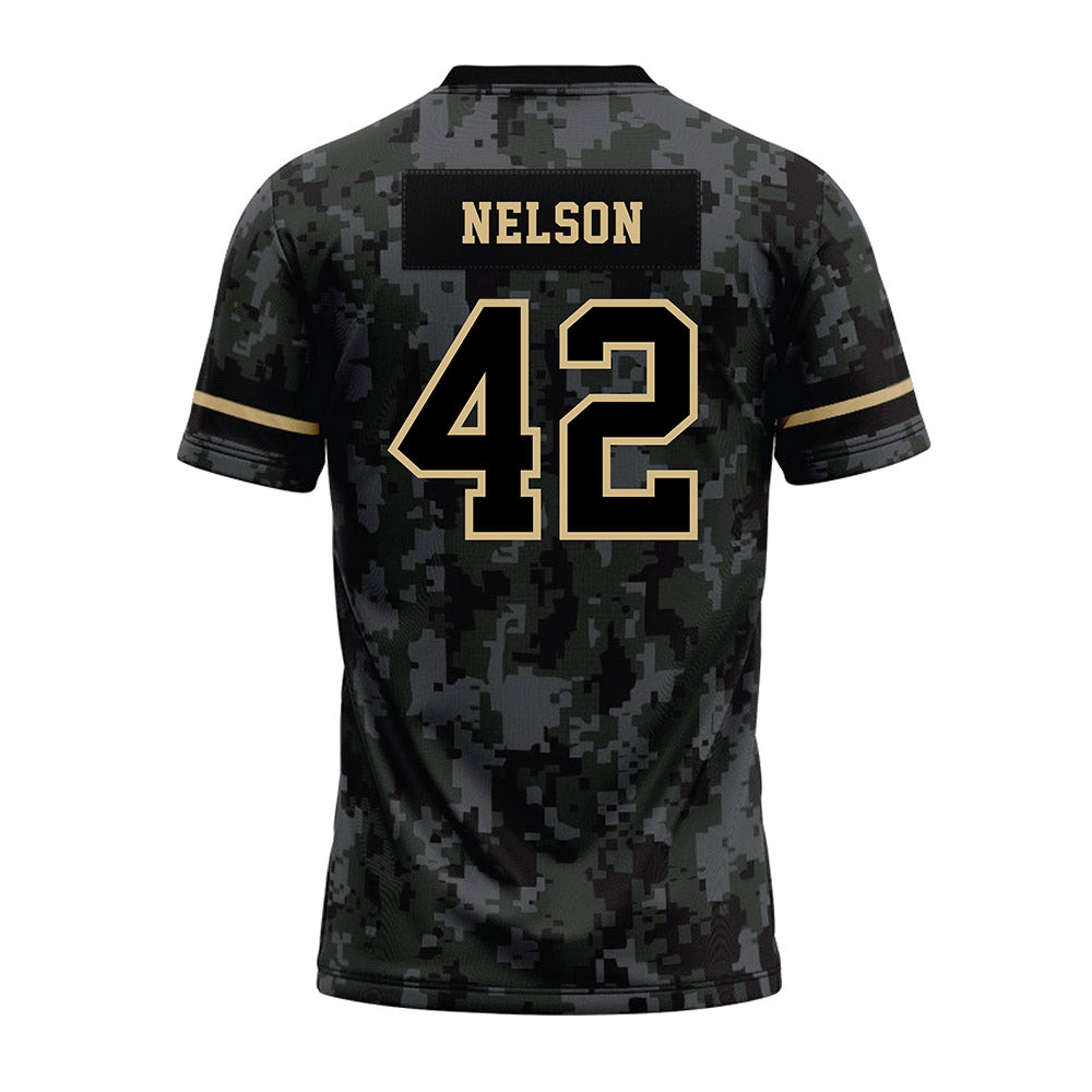 Wake Forest - NCAA Football : Isaac Nelson - Camo Premium Football Jersey-1