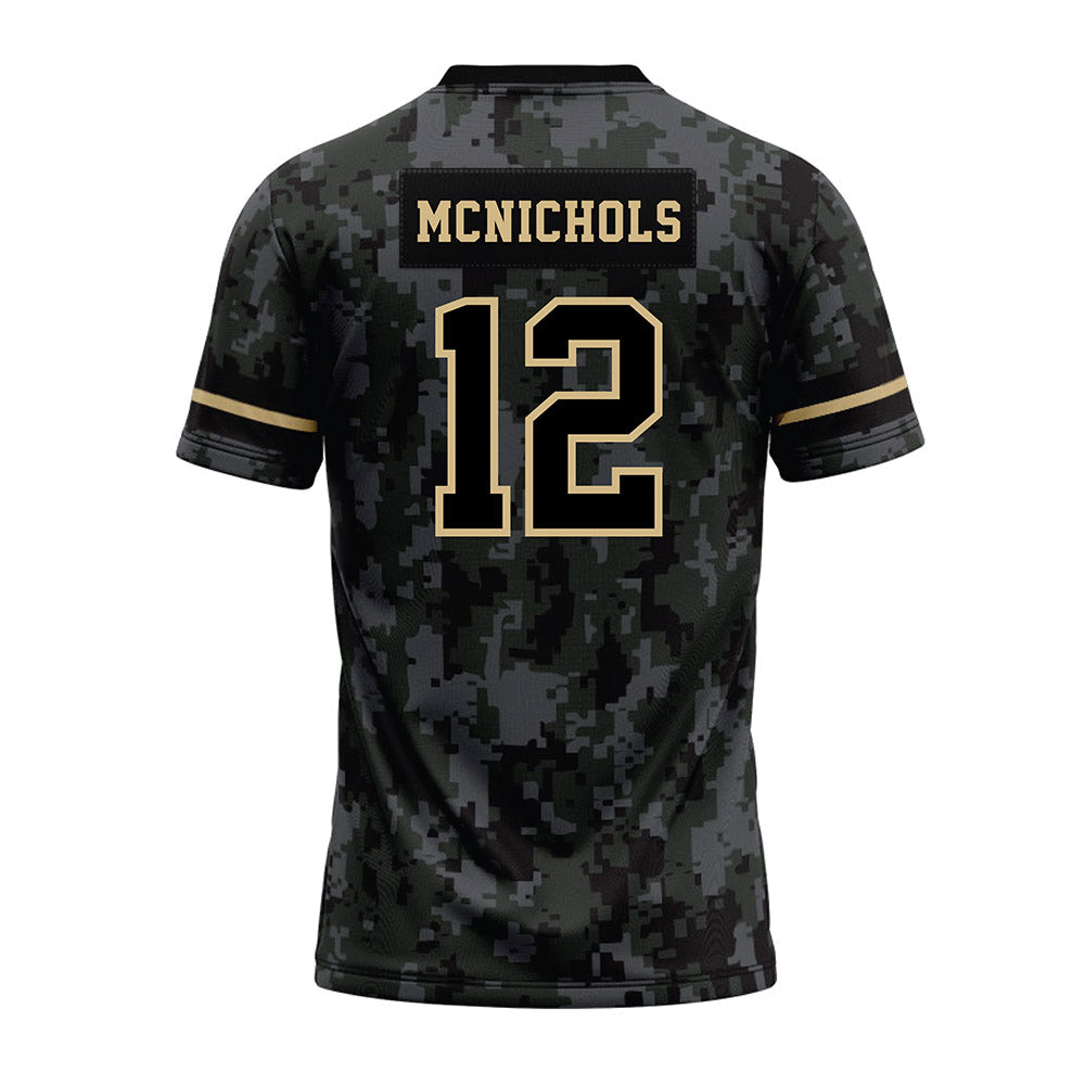 Wake Forest - NCAA Football : Tylan McNichols - Camo Premium Football Jersey-1