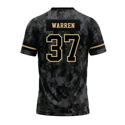 Wake Forest - NCAA Football : Larry Warren - Camo Premium Football Jersey-1