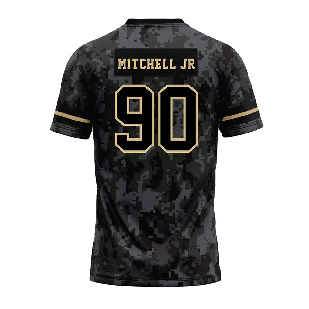 Wake Forest - NCAA Football : Sydir Mitchell jr - Camo Premium Football Jersey-1