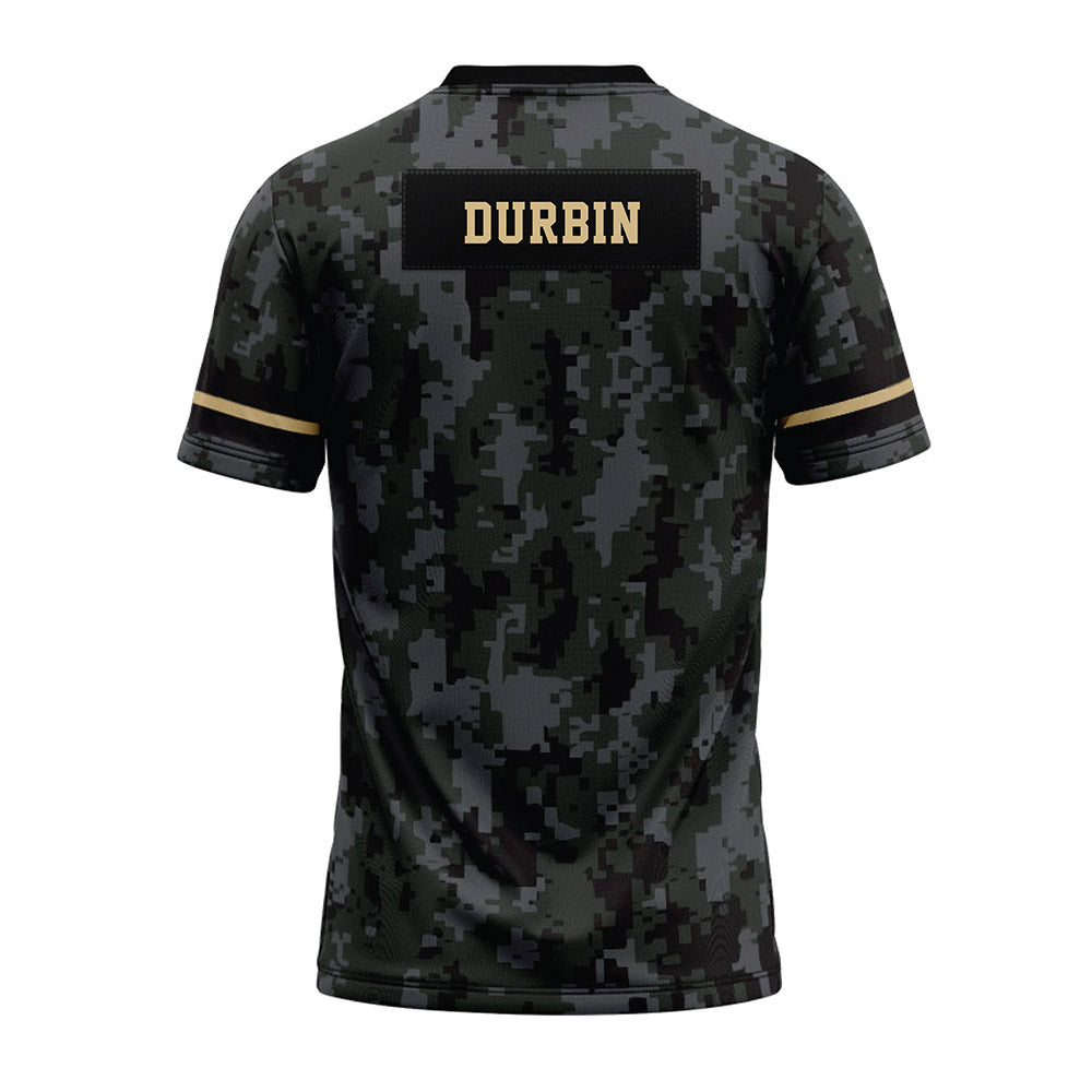 Wake Forest - NCAA Football : Dylan Durbin - Camo Premium Football Jersey-1