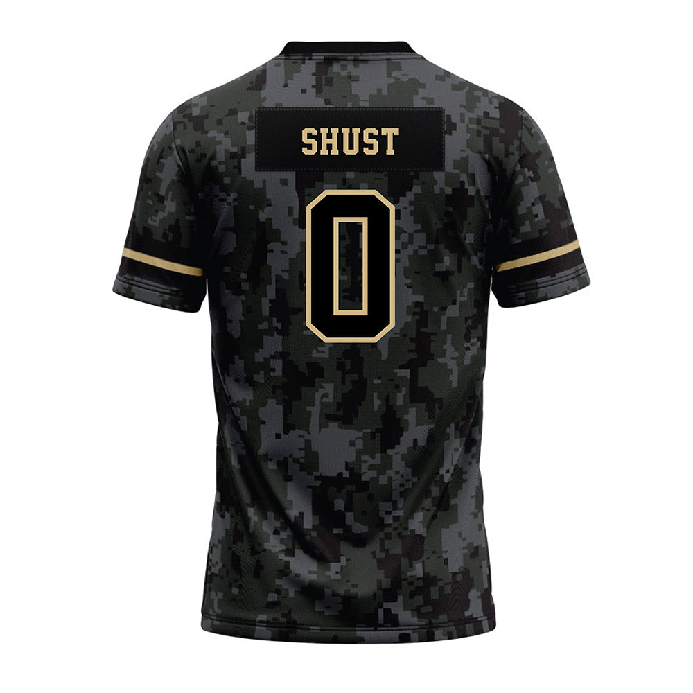 Wake Forest - NCAA Football : Brady Shust - Camo Premium Football Jersey-1