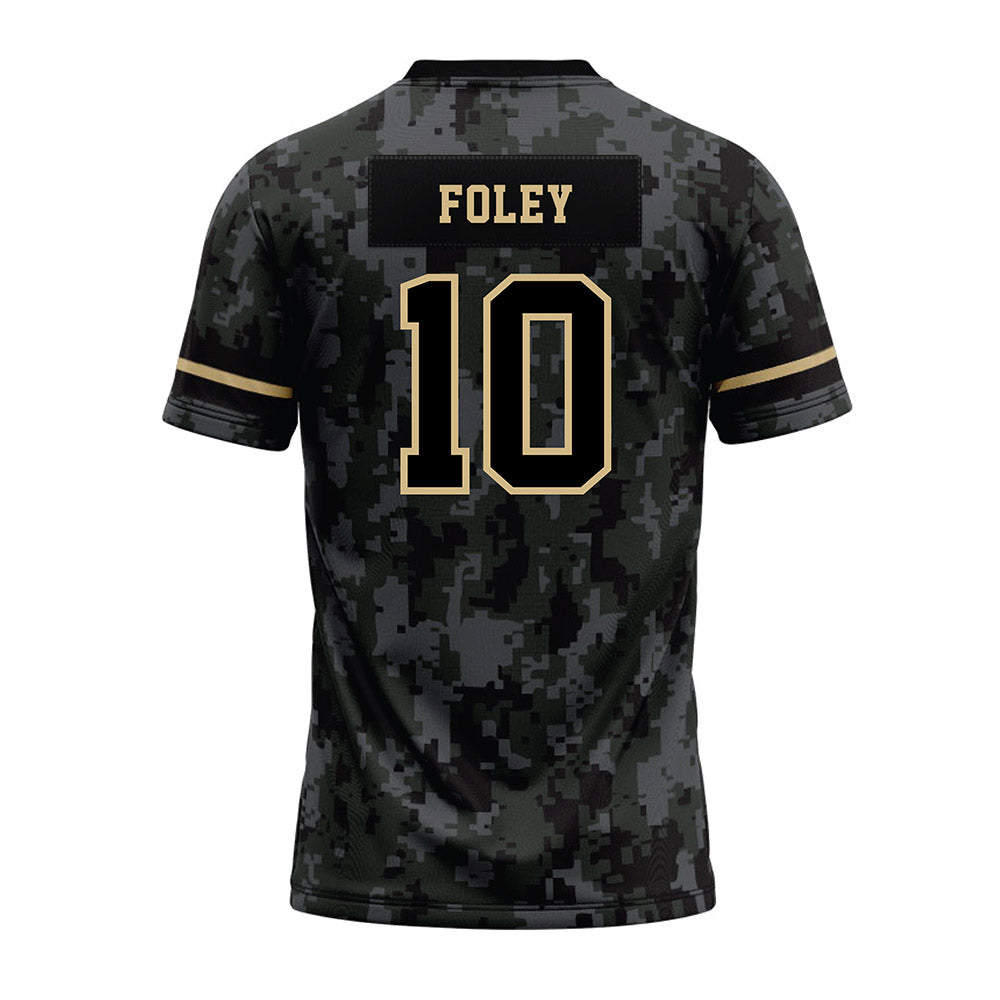Wake Forest - NCAA Football : Jack Foley - Camo Premium Football Jersey-1
