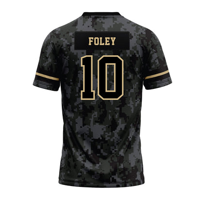 Wake Forest - NCAA Football : Jack Foley - Camo Premium Football Jersey-1