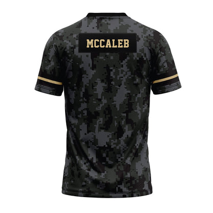 Wake Forest - NCAA Football : Kyndall McCaleb - Camo Premium Football Jersey-1