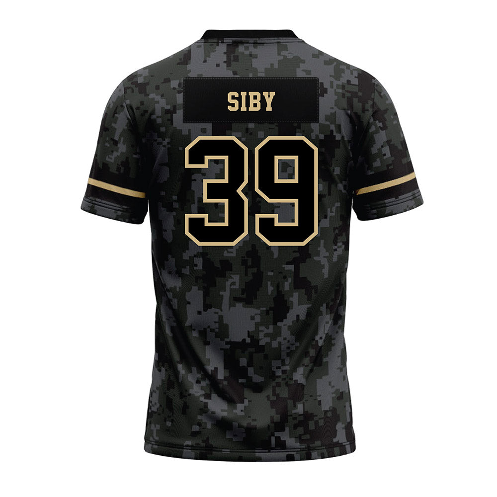 Wake Forest - NCAA Football : Mahamadou Siby - Camo Premium Football Jersey-1