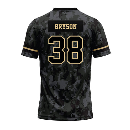 Wake Forest - NCAA Football : Walker Bryson - Camo Premium Football Jersey-1