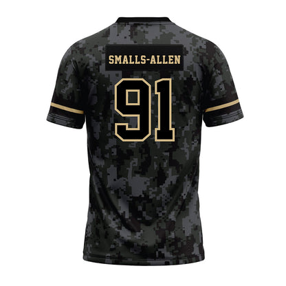 Wake Forest - NCAA Football : Lucas Smalls-Allen - Camo Premium Football Jersey-1