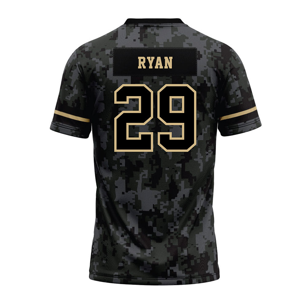 Wake Forest - NCAA Football : Jake Ryan - Camo Premium Football Jersey-1