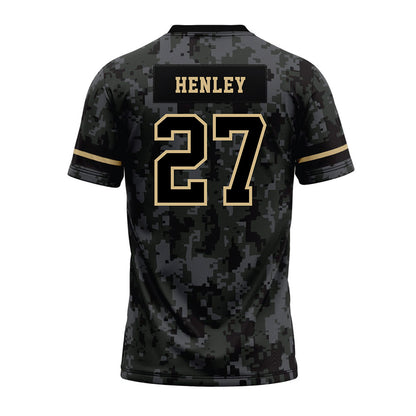 Wake Forest - NCAA Football : Ryan Henley - Camo Premium Football Jersey-1
