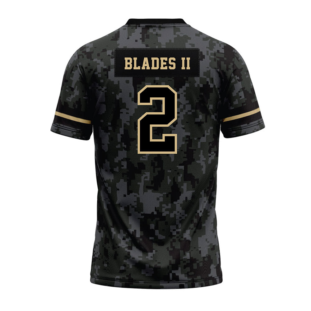 Wake Forest - NCAA Football : Brian Blades II - Camo Premium Football Jersey-1