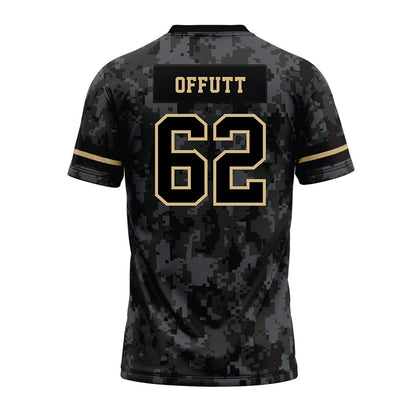 Wake Forest - NCAA Football : Jaishaun Offutt - Camo Premium Football Jersey-1