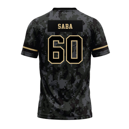 Wake Forest - NCAA Football : Will Saba - Camo Premium Football Jersey-1