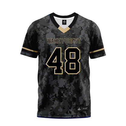 Wake Forest - NCAA Football : Ryan Harrington - Camo Premium Football Jersey-0
