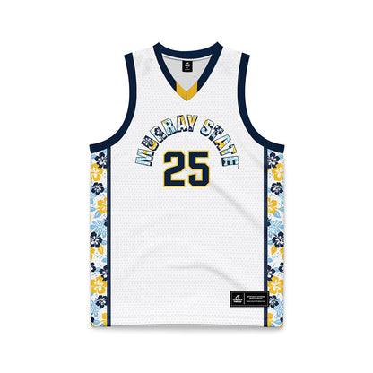 Murray State - NCAA Men's Basketball : Dillon Butler - White Basketball Jersey-0