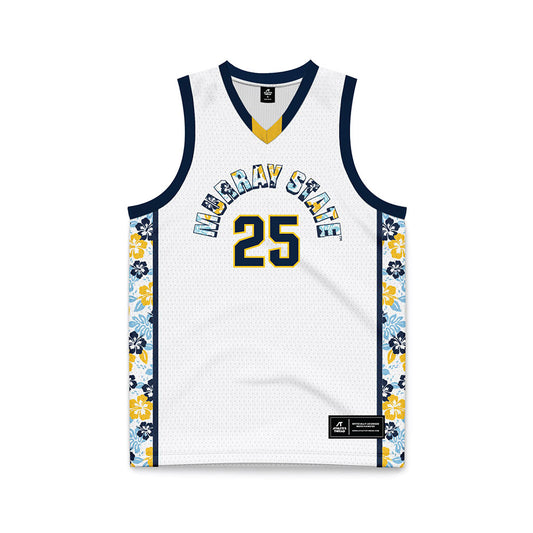 Murray State - NCAA Men's Basketball : Dillon Butler - White Basketball Jersey-0