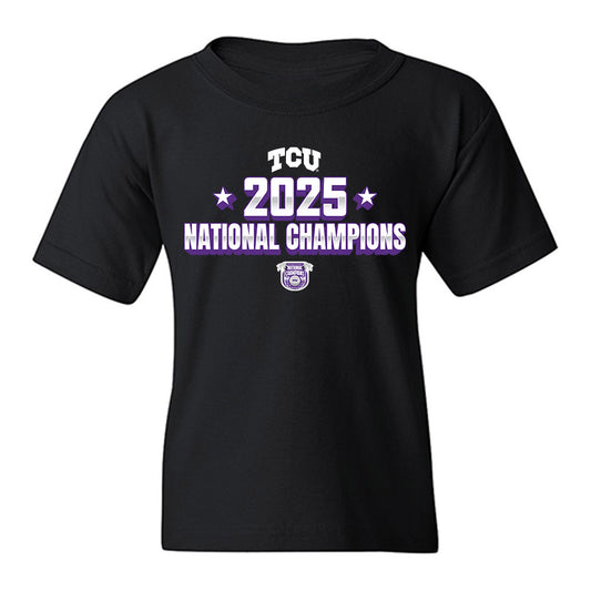 TCU - NCAA Beach Volleyball : Britain Taylor - NCAA® National Champions Youth T-Shirt-0