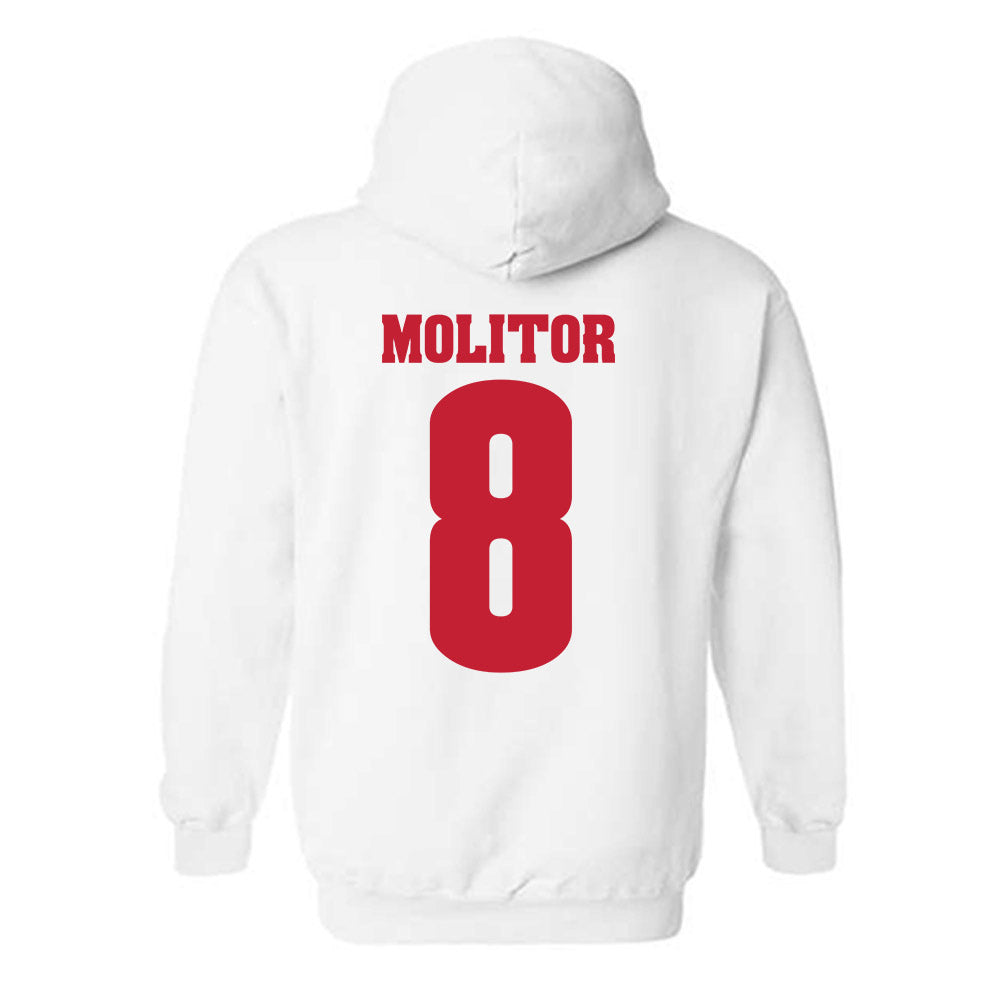 Wisconsin - NCAA Softball : Kylee Molitor - Classic Shersey Hooded Sweatshirt-1