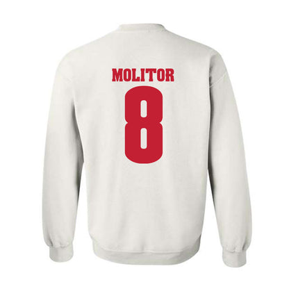 Wisconsin - NCAA Softball : Kylee Molitor - Classic Shersey Crewneck Sweatshirt-1