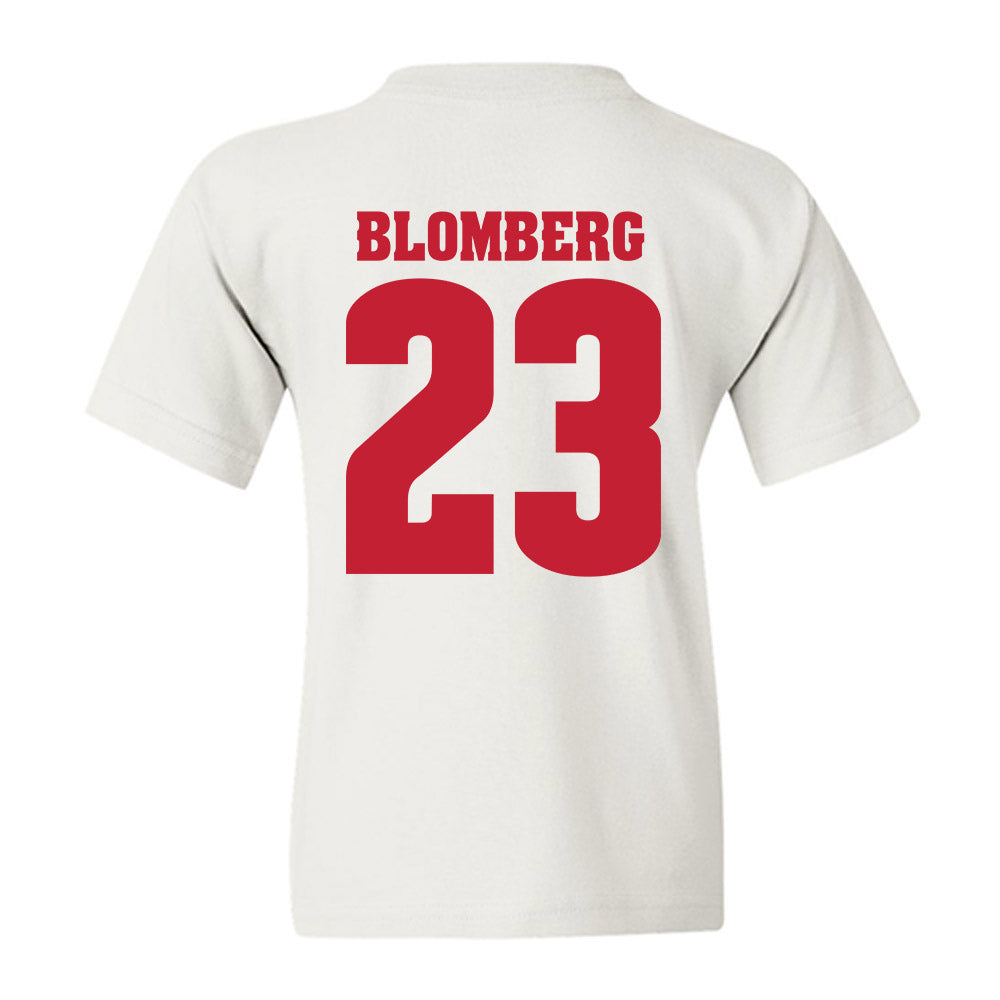 Wisconsin - NCAA Softball : Hilary Blomberg - Classic Shersey Youth T-Shirt-1