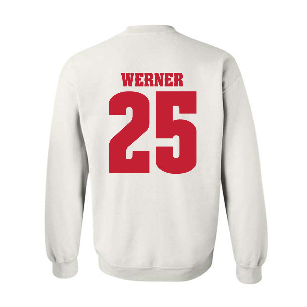 Wisconsin - NCAA Softball : Madison Werner - Classic Shersey Crewneck Sweatshirt-1