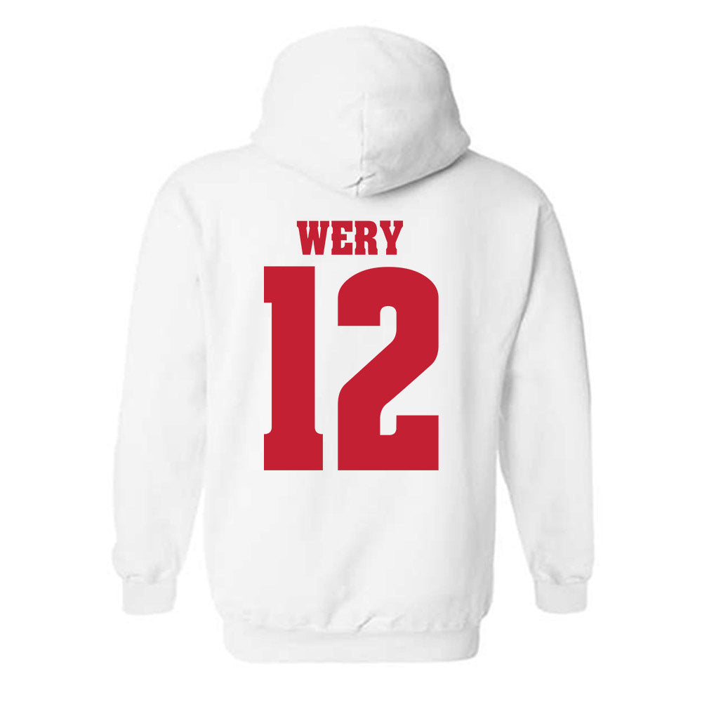Wisconsin - NCAA Softball : Addison Wery - Classic Shersey Hooded Sweatshirt-1