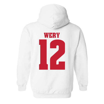 Wisconsin - NCAA Softball : Addison Wery - Classic Shersey Hooded Sweatshirt-1