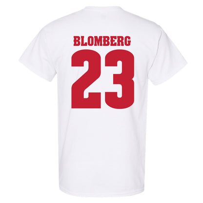 Wisconsin - NCAA Softball : Hilary Blomberg - Classic Shersey T-Shirt-1