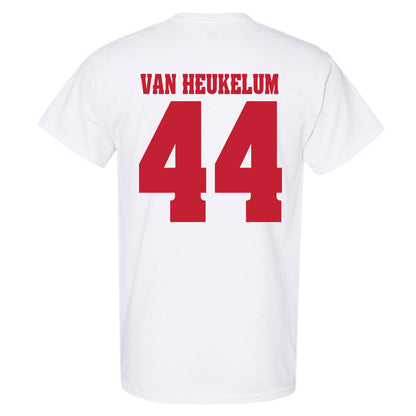 Wisconsin - NCAA Men's Soccer : Luke Van Heukelum - Classic Shersey T-Shirt-1