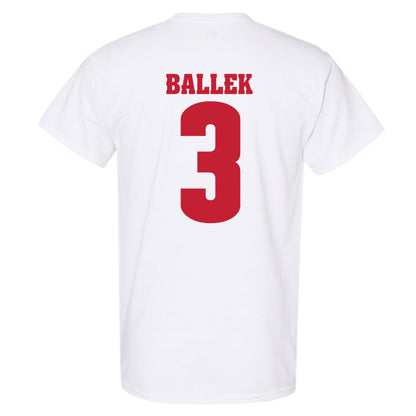 Wisconsin - NCAA Women's Soccer : Abby Ballek - Classic Shersey T-Shirt-1