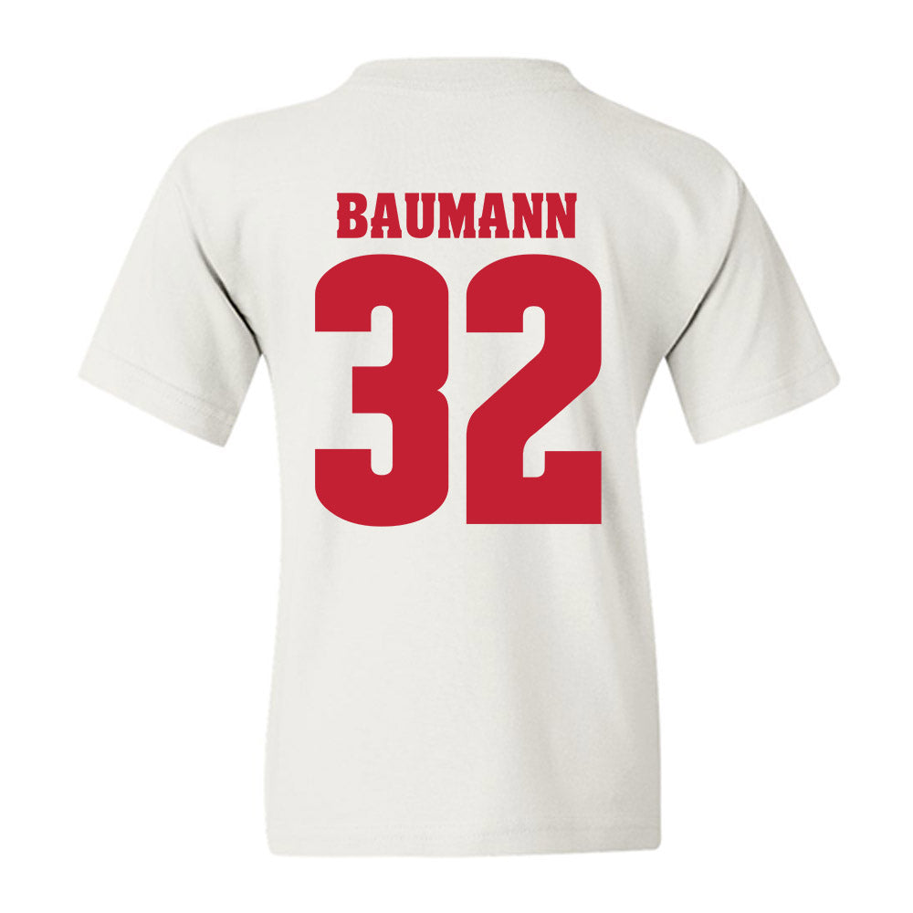 Wisconsin - NCAA Women's Soccer : Hailey Baumann - Classic Shersey Youth T-Shirt-1