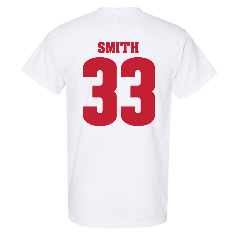 Wisconsin - NCAA Men's Soccer : Charlie Smith - Classic Shersey T-Shirt-1