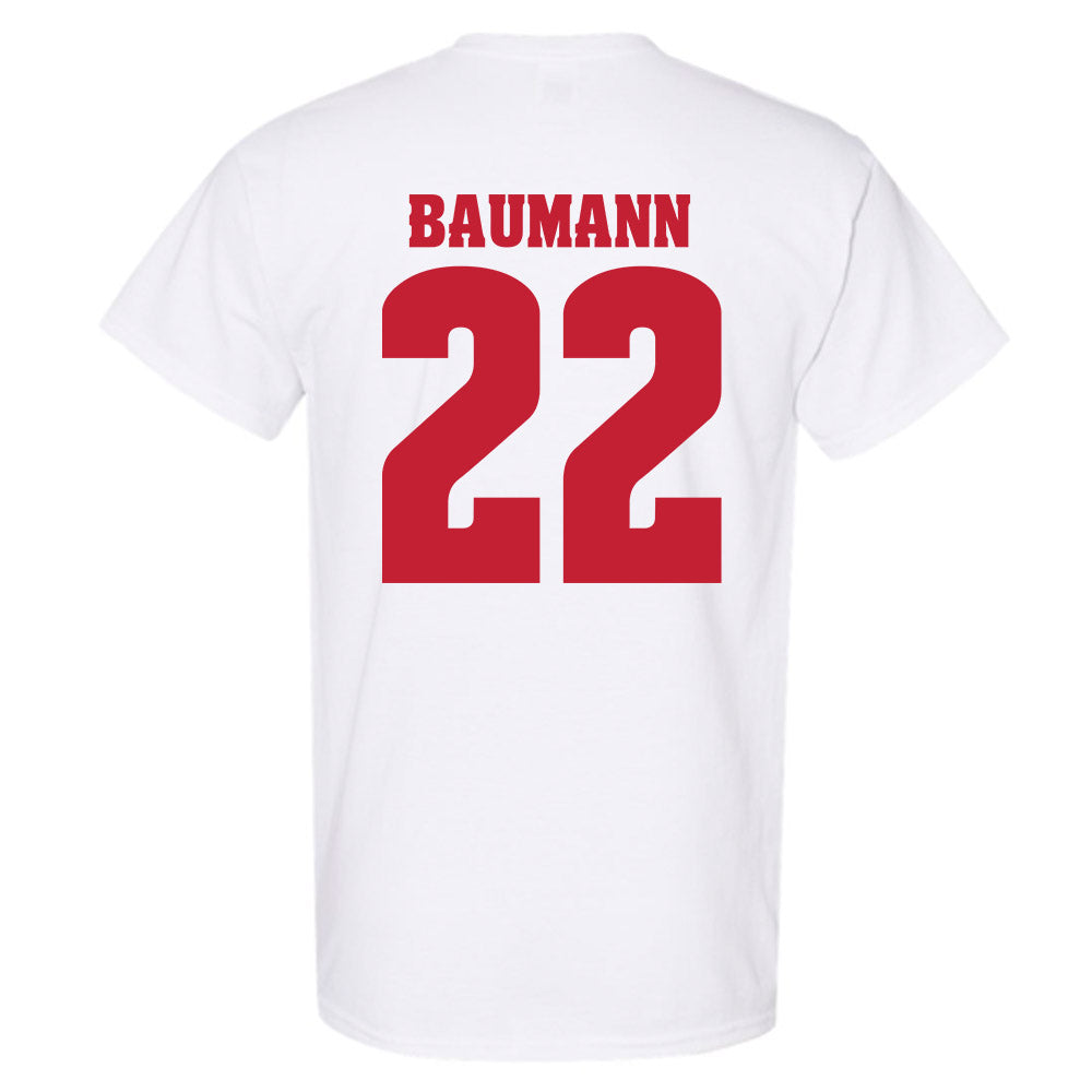 Wisconsin - NCAA Women's Soccer : Jenna Baumann - Classic Shersey T-Shirt-1
