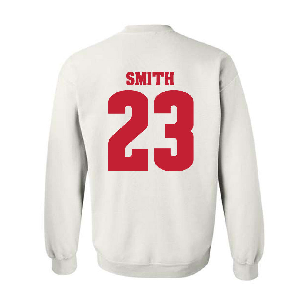 Wisconsin - NCAA Men's Soccer : Will Smith - Classic Shersey Crewneck Sweatshirt-1