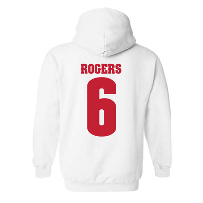 Wisconsin - NCAA Women's Soccer : Jane Rogers - Classic Shersey Hooded Sweatshirt-1