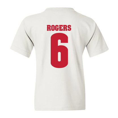 Wisconsin - NCAA Women's Soccer : Jane Rogers - Classic Shersey Youth T-Shirt-1