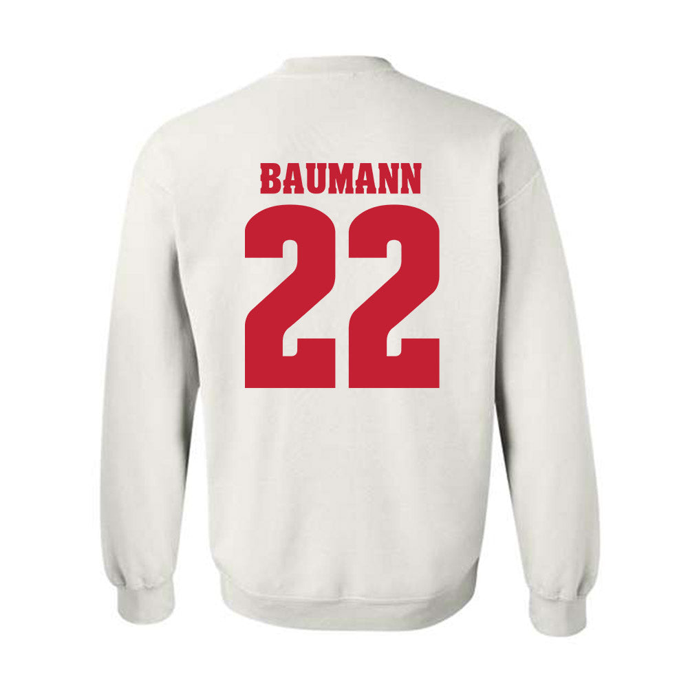 Wisconsin - NCAA Women's Soccer : Jenna Baumann - Classic Shersey Crewneck Sweatshirt-1